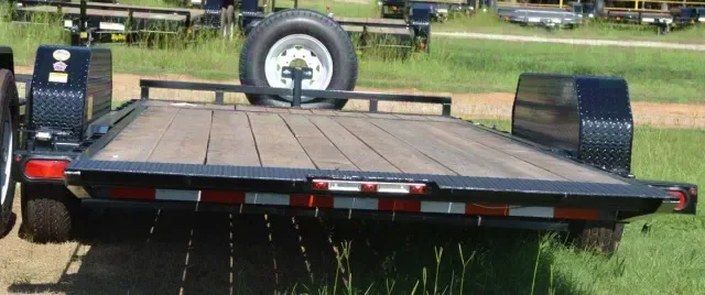 20FT EQUIPMENT TRAILER W/SPARE MOUNT