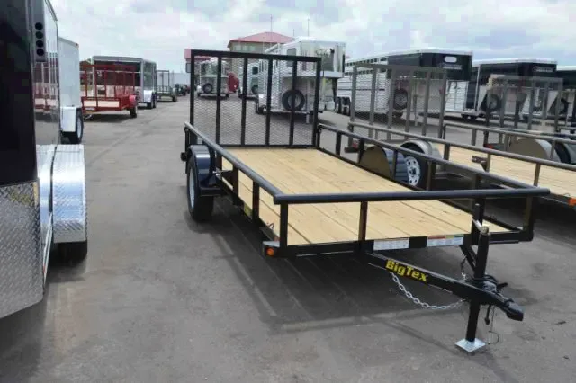 12ft Single 3500lb Axle Utility Trailer
