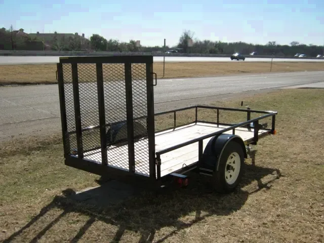 10ft Single 3500lb Axle Utility Trailer