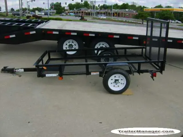 8ft SA Mesh Utility/ATV/Landscape Trailer