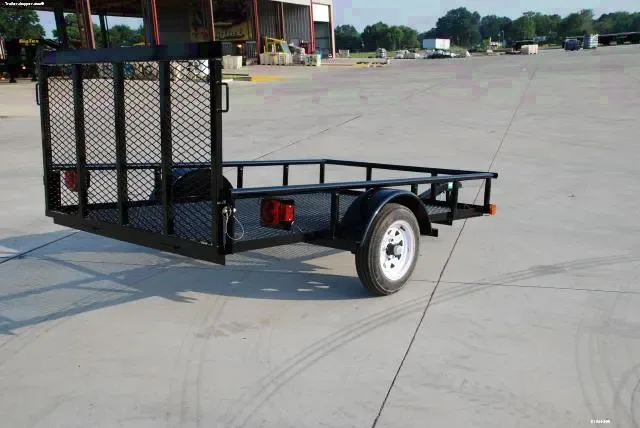 8ft Expanded Metal SA Utility Trailer