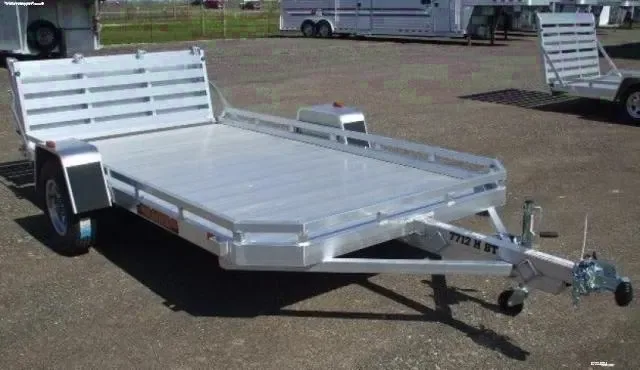 12ft Single 3500lb Axle Utility Trailer
