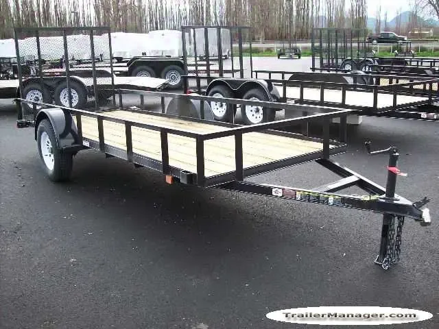 SA 12ft Utility Trailer w/DOT Lighting