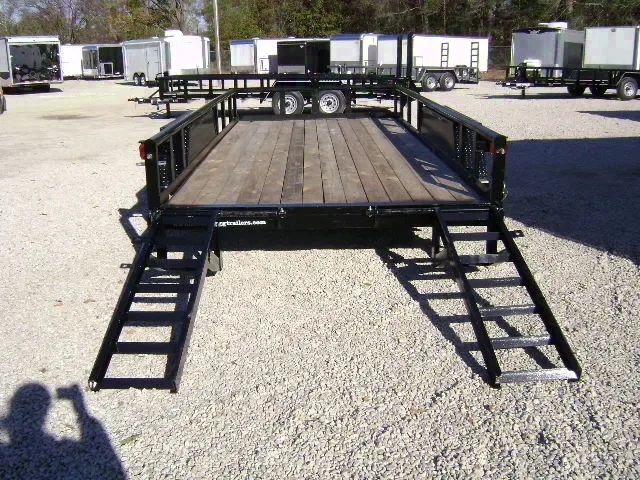 16 ft Heavy Duty Pipe TA Trailer