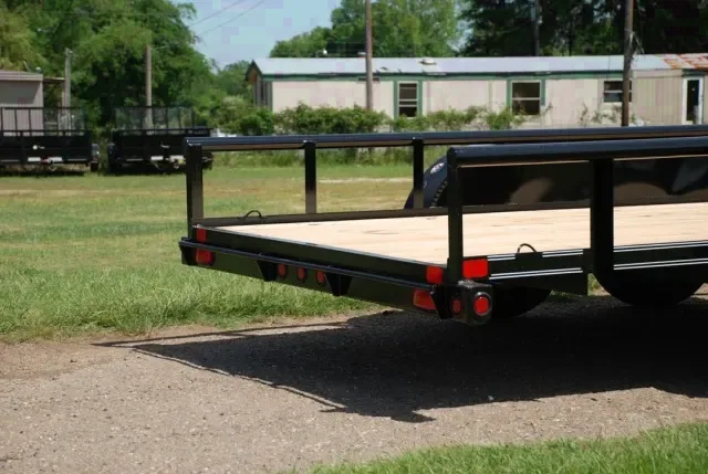 16ft Tandem 3500lb Axle Steel Utility Trailer