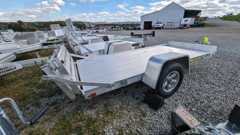2025 Aluma 4.5x10.5 Lightweight Utility Trailer w/ Side Rack Kit - Make Offer