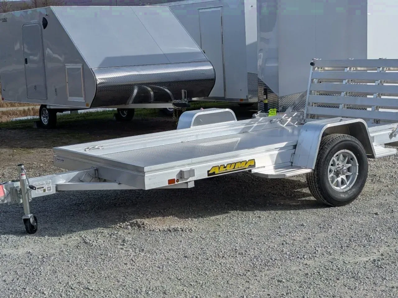 2027 Aluma 5'3" x 14 HD Utility w/ Bi-Fold Gate