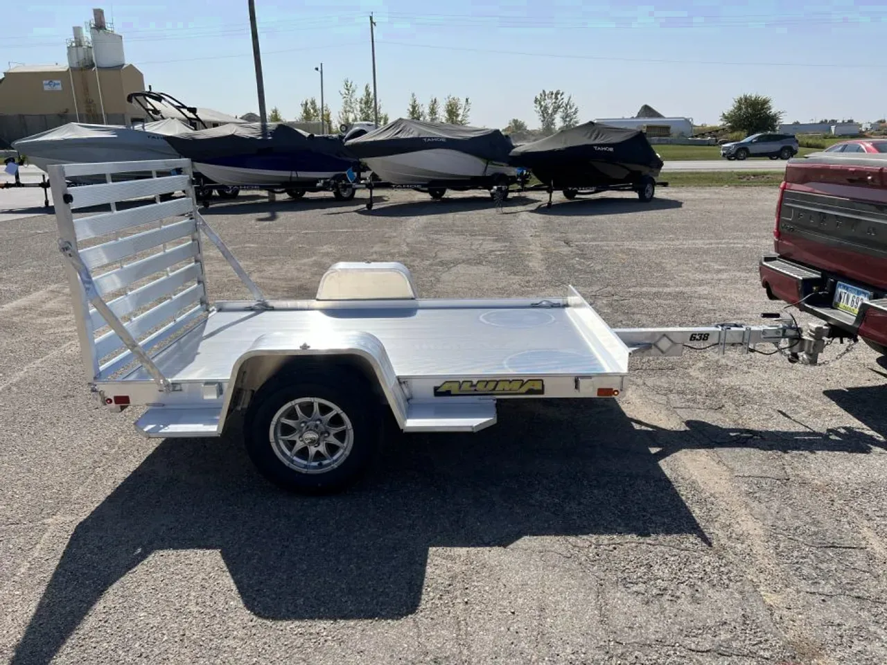 2027 Aluma 5'3" x 8 LW Utility Trailer