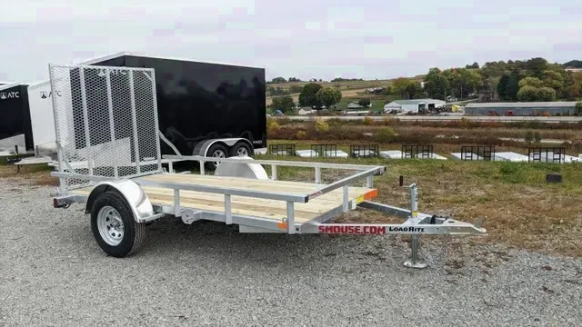 2025 Load Rite 5.5x11 All Galvanized Utility Trailer