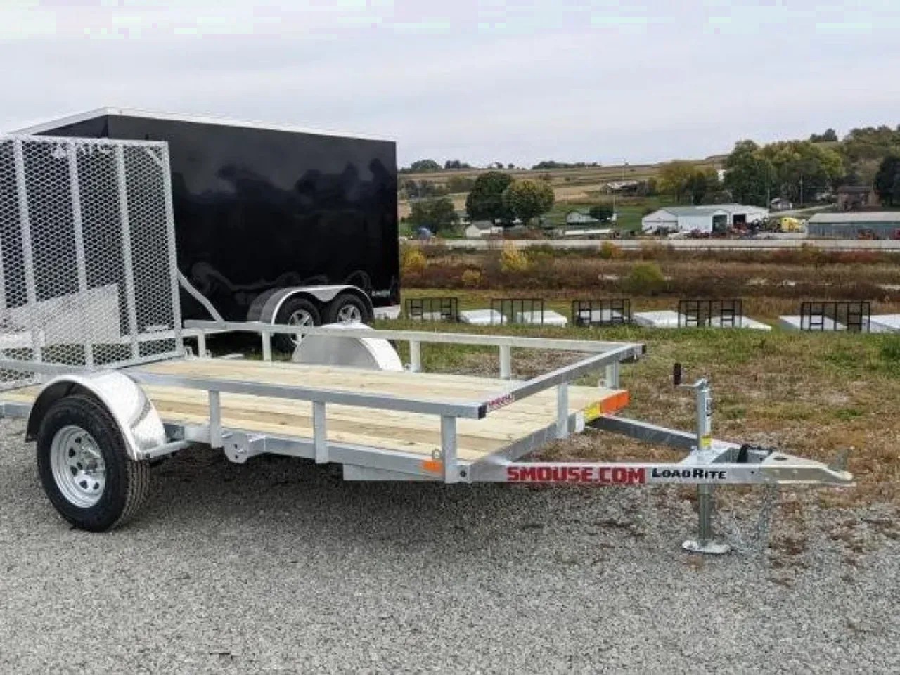 2027 Load Rite 5.5x11 ALL GALVANIZED Utility Trailer w/ LO SIDES (10"!!!)