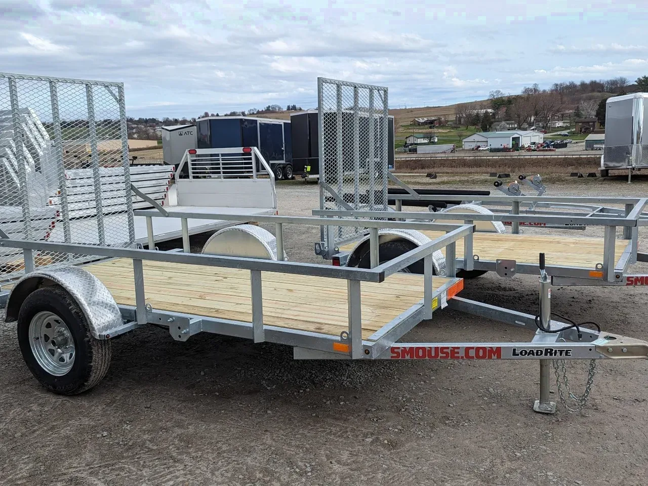 2026 Load Rite 5x10 ALL GALVANIZED Utility
