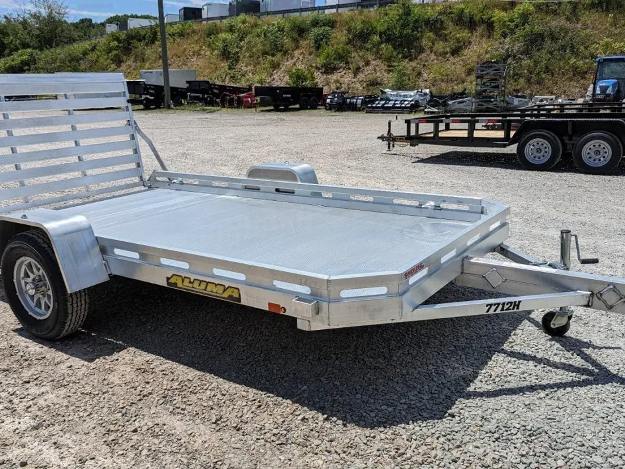 2027 Aluma 6'5" x 12 HD Utility Trailer w/ 4' Gate