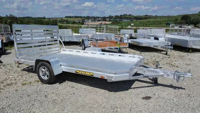 Make an Offer: 2025 Aluma 6.5x12 HD Aluminum Utility Trailer