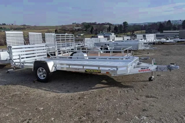2025 Aluma 6.5 x 14 Utility Trailer w/ Bi-Fold Gate