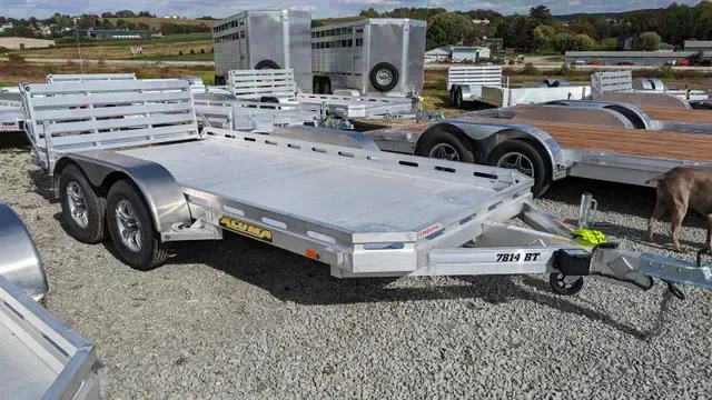 2025 Aluma 6.5x14 Tandem Utility Trailer w/ Bi-Fold Gate - Make Offer