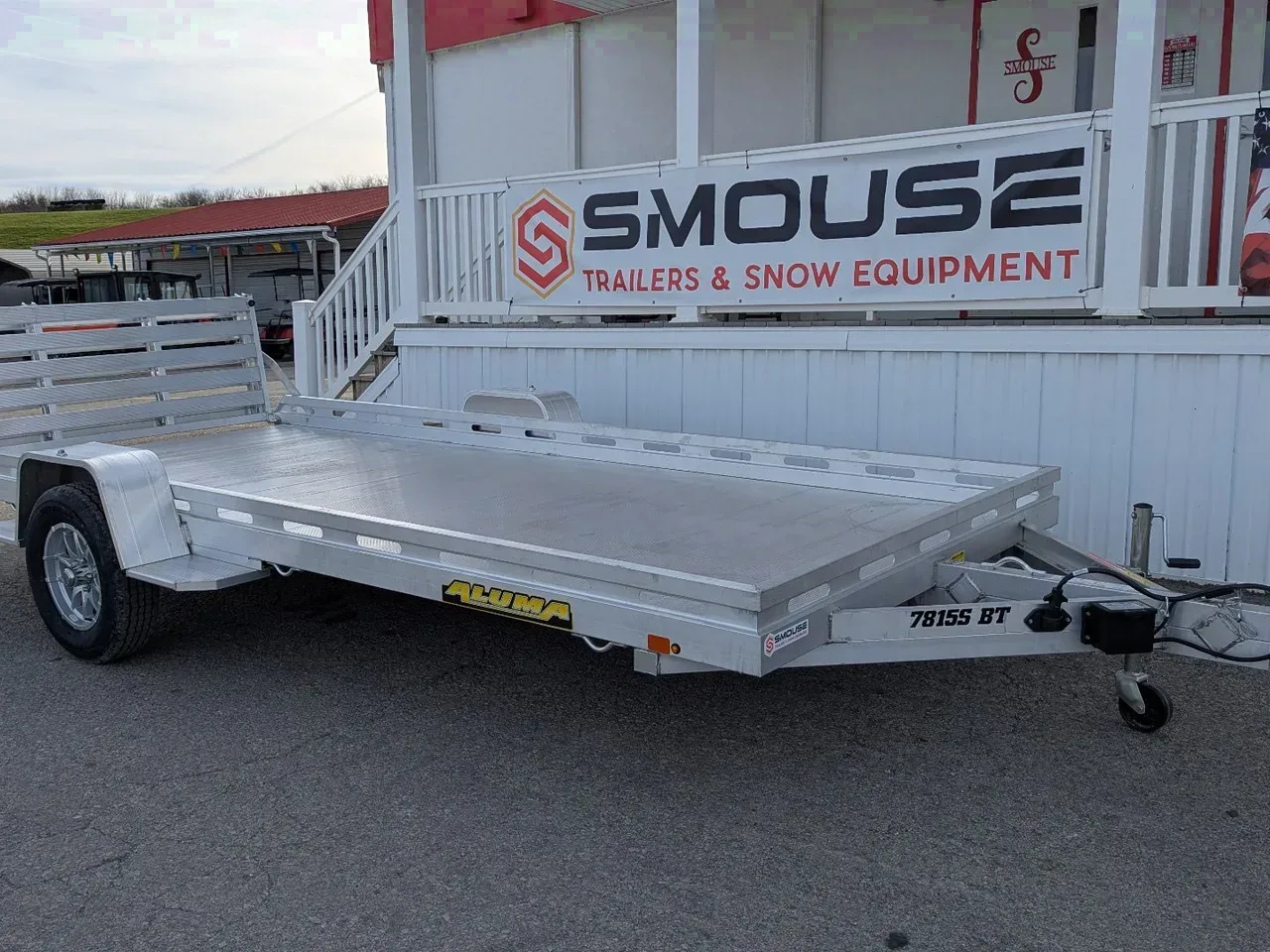 2027 Aluma 6'6" x 15 Utility Trailer w/ Bi-Fold Gate - 4000#Axle!!!