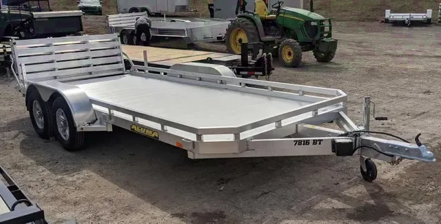 Make Offer: 2025 Aluma 6.5x16 Tandem Axle Utility Trailer w/ Bi-Fold Gate