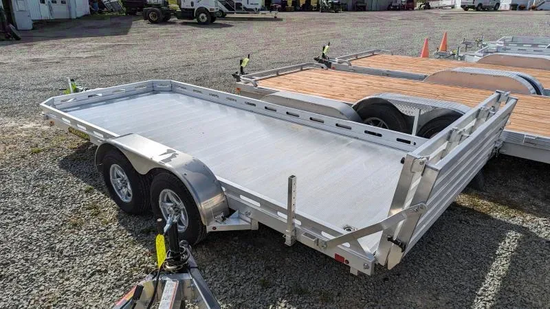 2025 Aluma 6.5x16 Tandem Axle Utility Trailer with Bi-Fold Gate