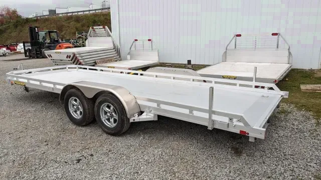 2025 Aluma 6.5x20 Tandem Utility Trailer w/ Pull Out Ramps - Make Offer