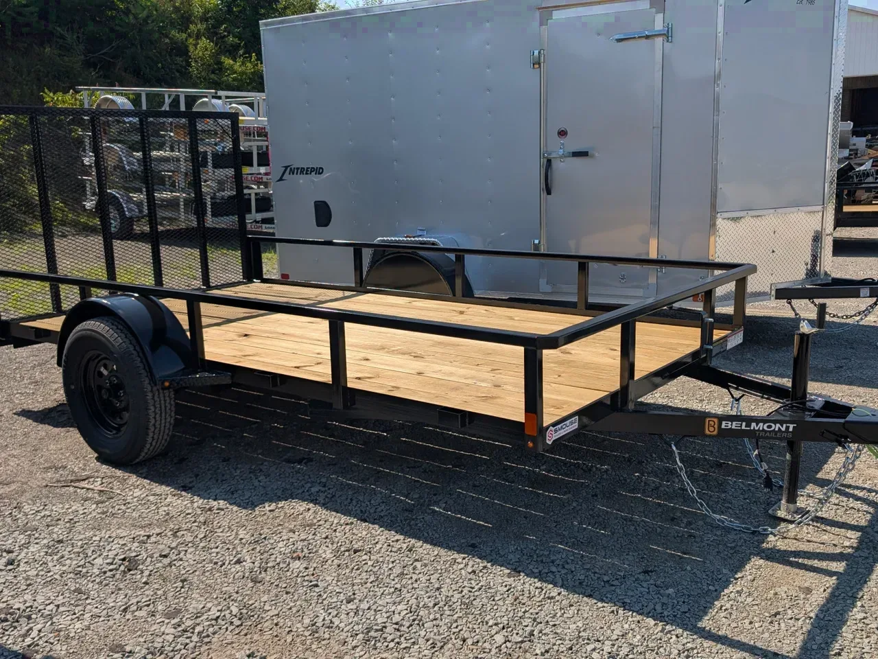 2025 Belmont 6x10 Tube Top Utility Trailer