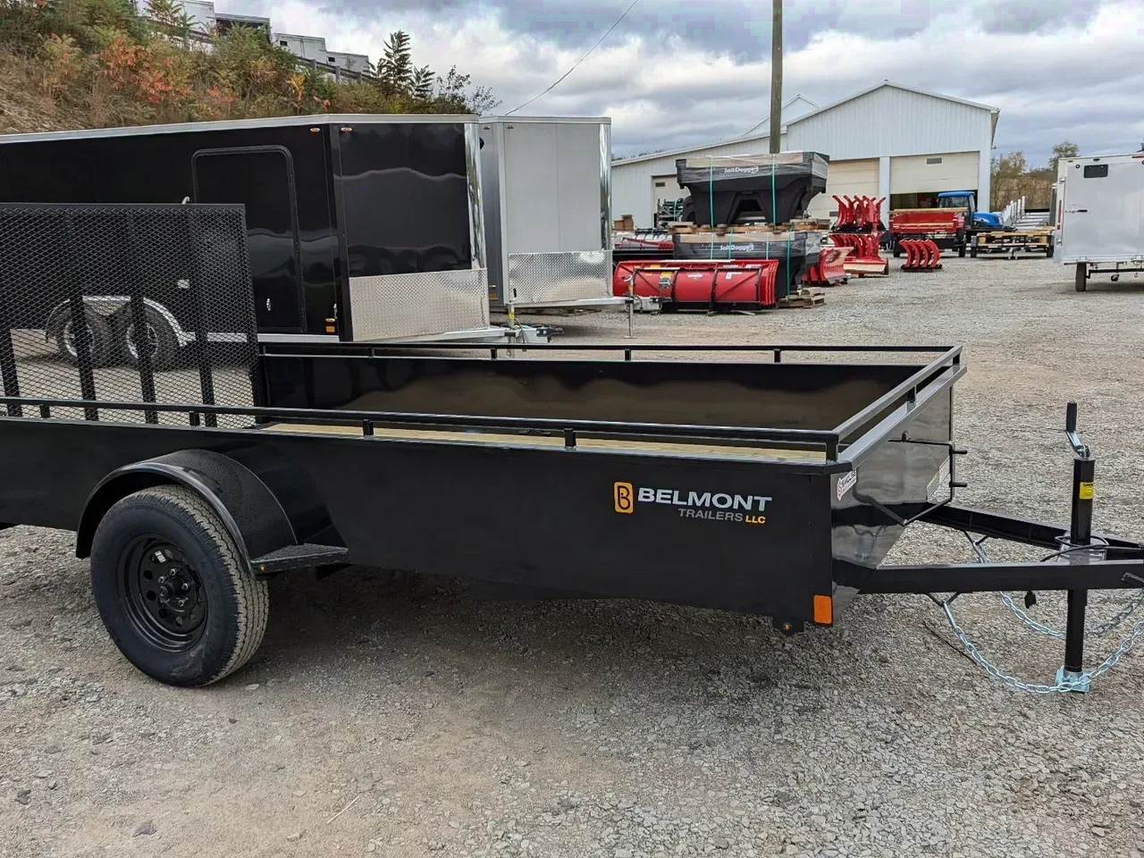 2026 Belmont 6x10 Solid Side Utility Trailer w/ Lay Flat Gate