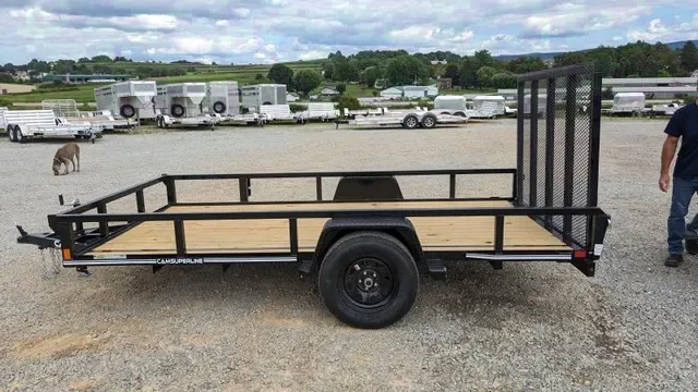 New 2025 Cam Superline 6x12 Utility Trailer - Submit Your Best Offer!