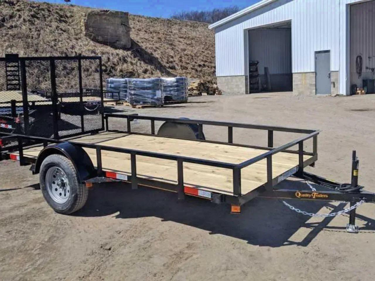 2026 Quality 6x12 General Duty Utility Trailer