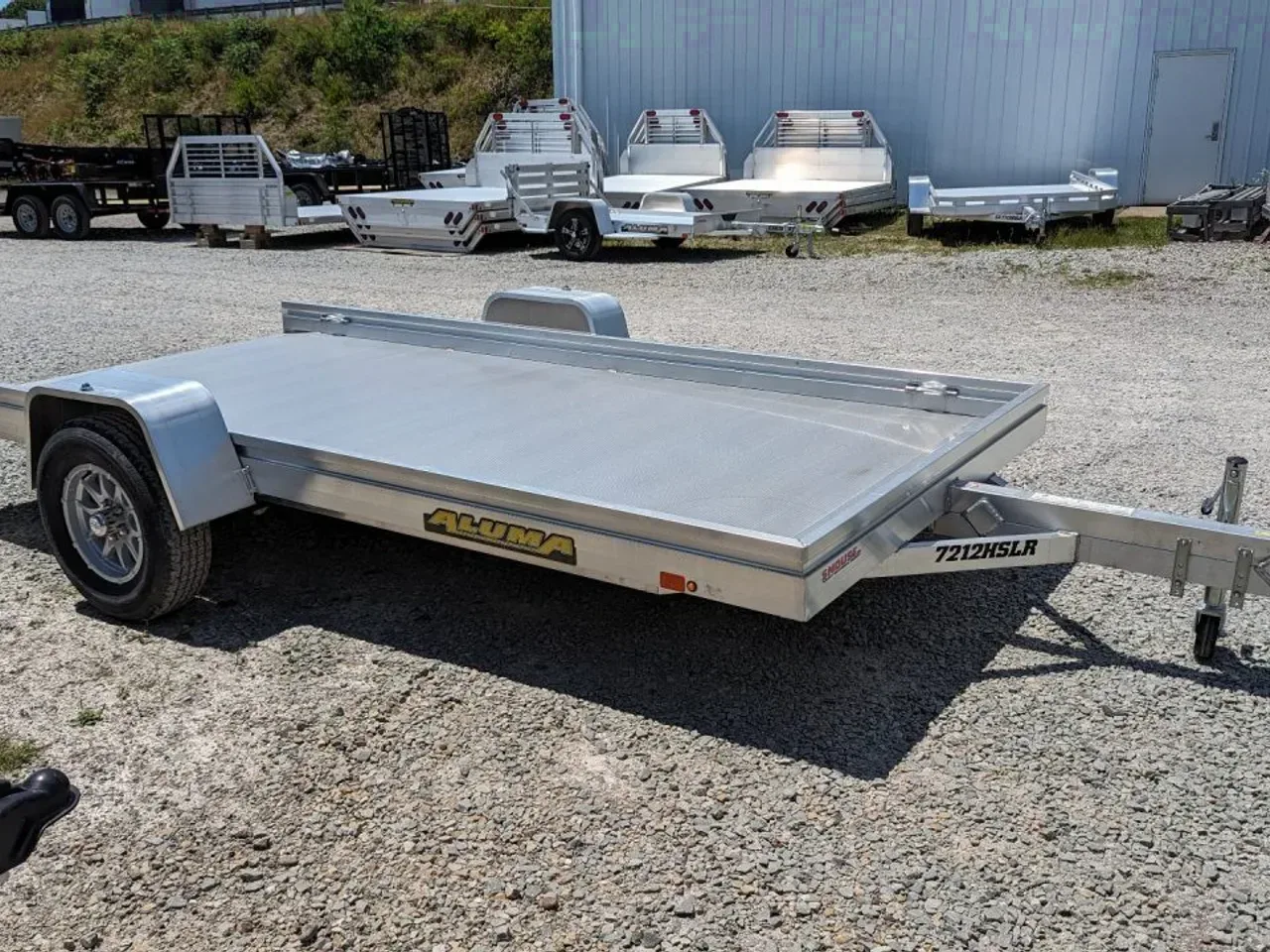 2027 Aluma 6x12 HD Utility w/ Underbody Slide Out Ramp