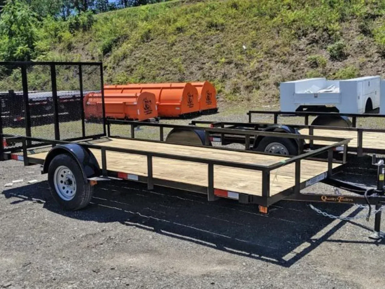 2027 Quality 6x14 General Duty Utility Trailer