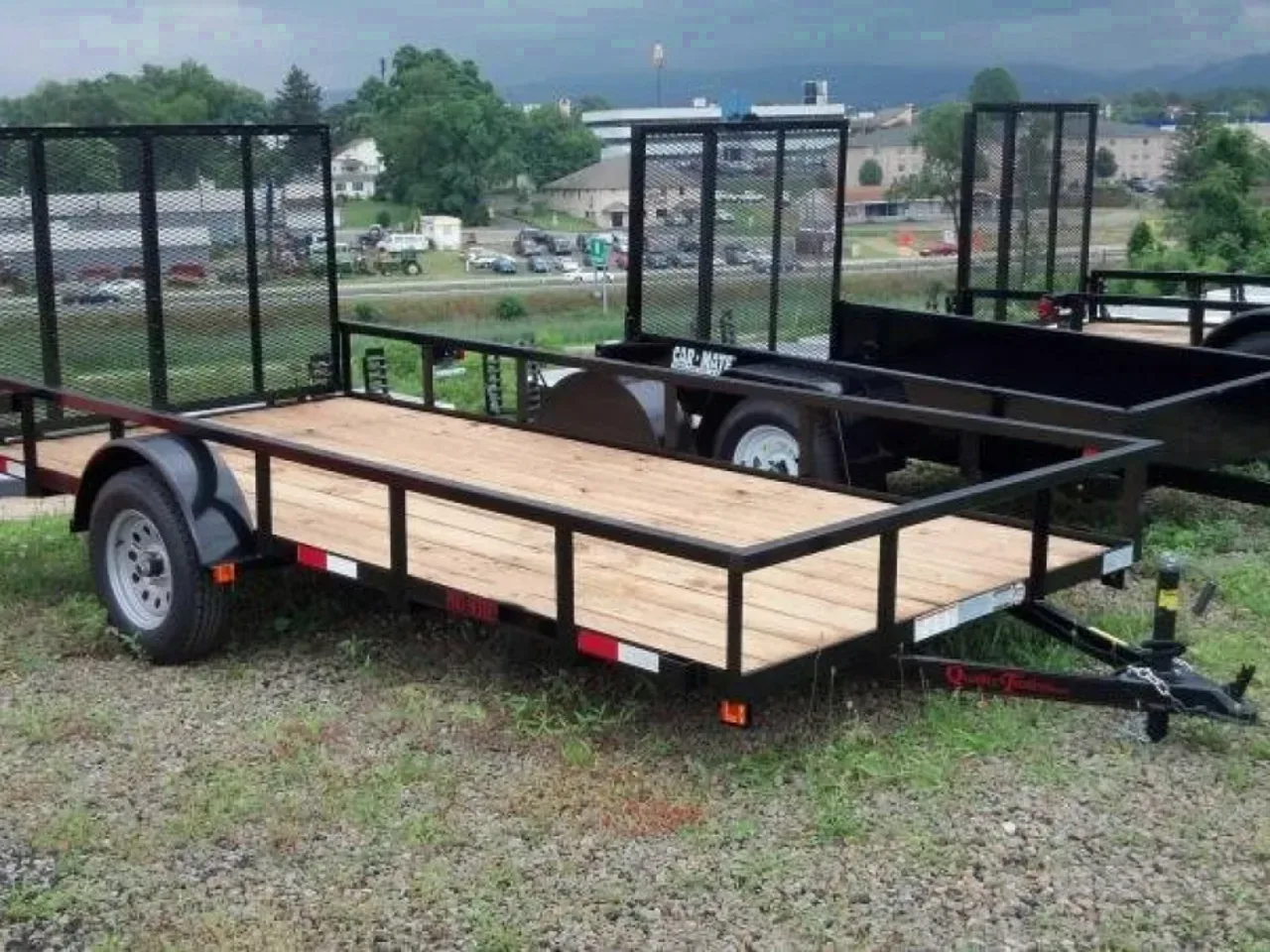 2027 Quailty 6x14 PRO Utility Trailer w/ Spring Assist Gate