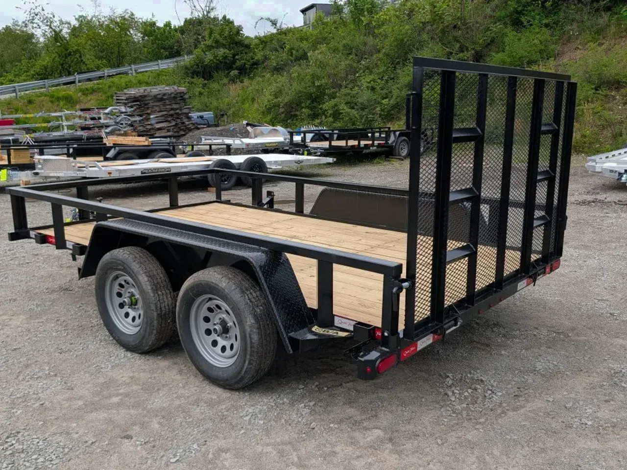 2027 Quality 7x12 PRO Tandem Utility Trailer w/ No Dove