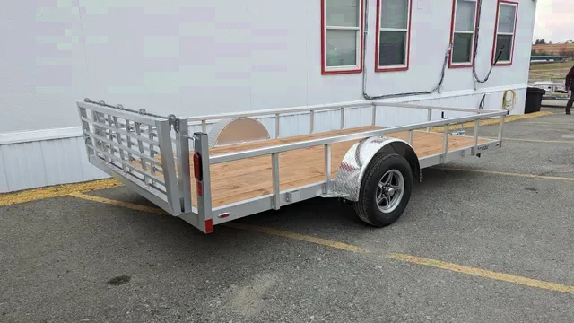 Make an Offer: 2025 Legend 7x14 Open Deluxe Utility Trailer w/ Bi-Fold Gate