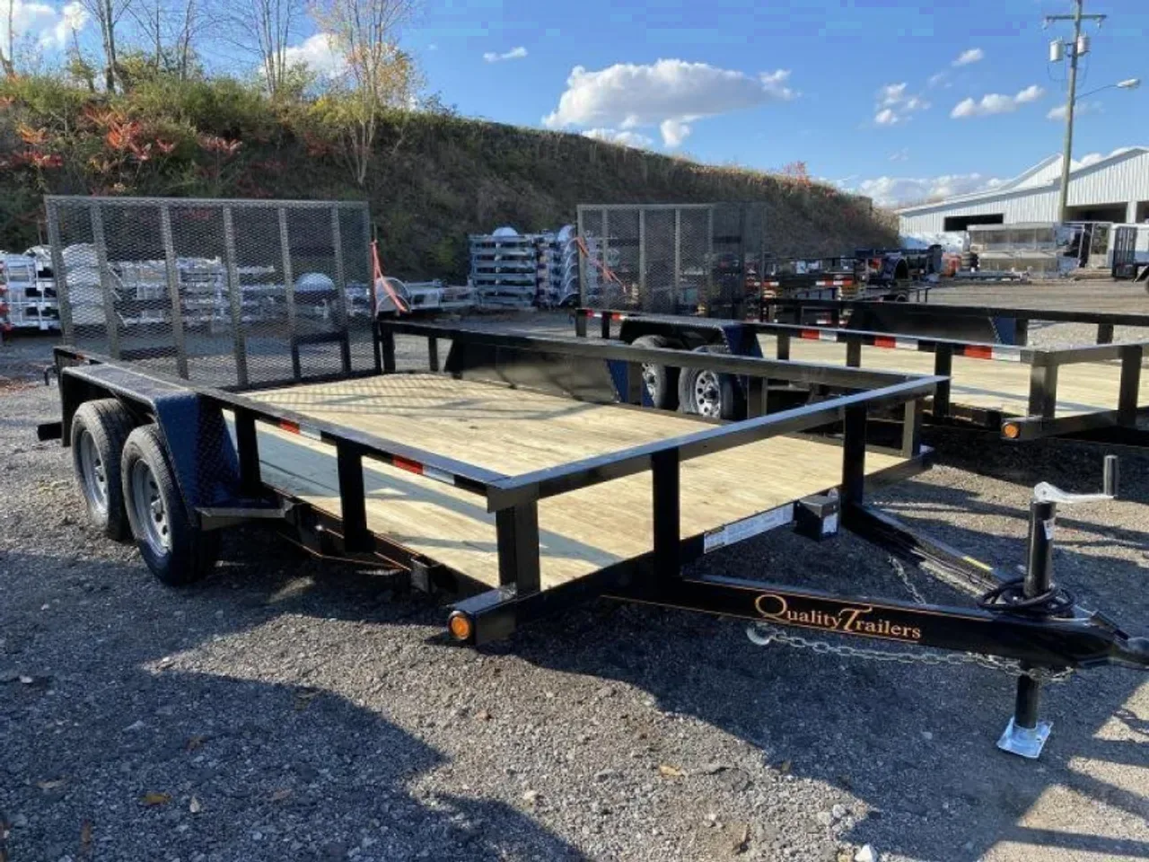 2027 Quality 7x14 HD General Duty Utility Trailer w/ No Dove