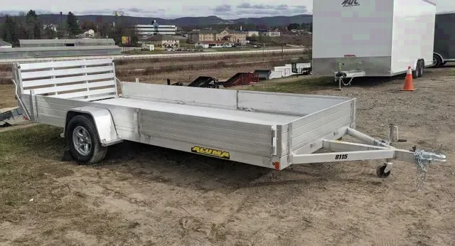 2025 Aluma 7x15 HD SR Utility Trailer w/ Side Ramps - Make an Offer
