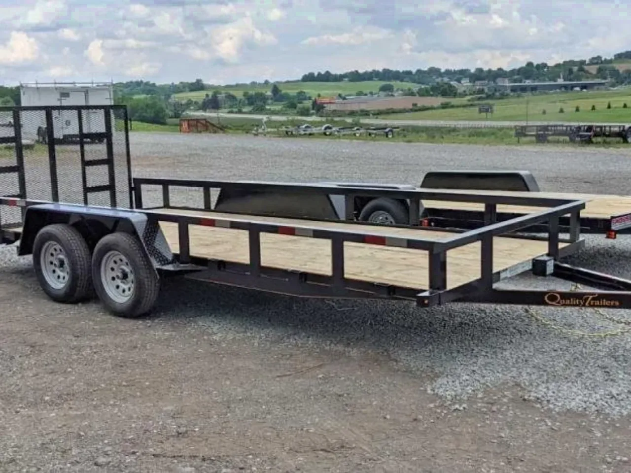 2026 Quality 7x16 General Duty Utility Trailer w/ 2' DOVE