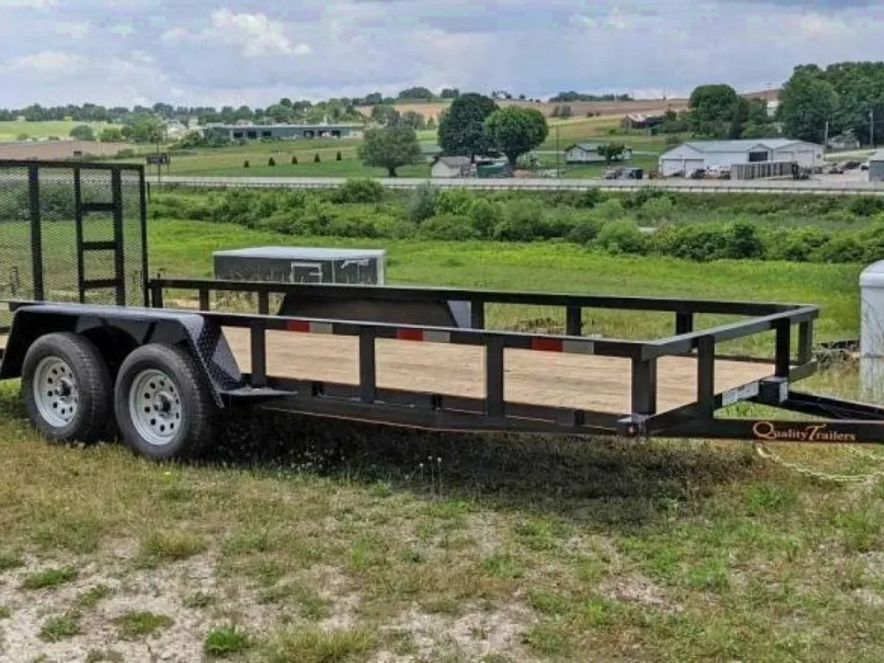 2027 Quality 7x18 General Duty Utility Trailer - NO DOVE