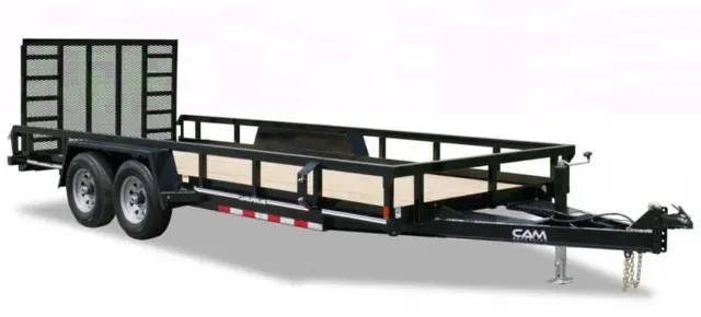 Heavy-Duty 2025 Cam Superline 7x20 Tandem Axle Utility Trailer