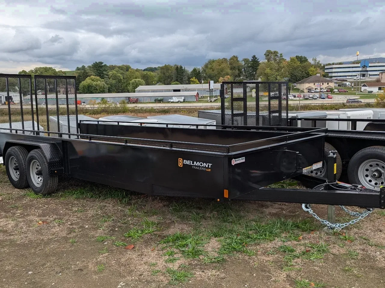 2024 Belmont 7x20 HD Solid Side Utility Trailer (PRICE DROP!!)
