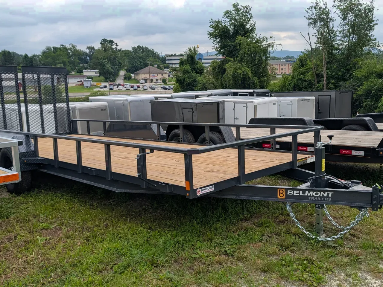 2025 Belmont 7x20 HD Tube Top Utility Trailer w/ Split Gate (10K GVW)
