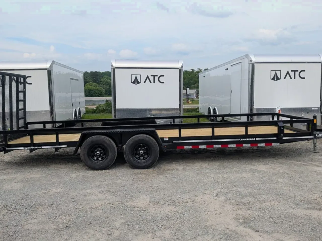 2026 CAM Superline 7x22 HD Utility Trailer w/ Spring Assist Gate