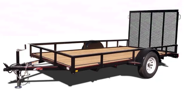 TREATED LUMBER DECK SA UTILITY TRAILER 10FT