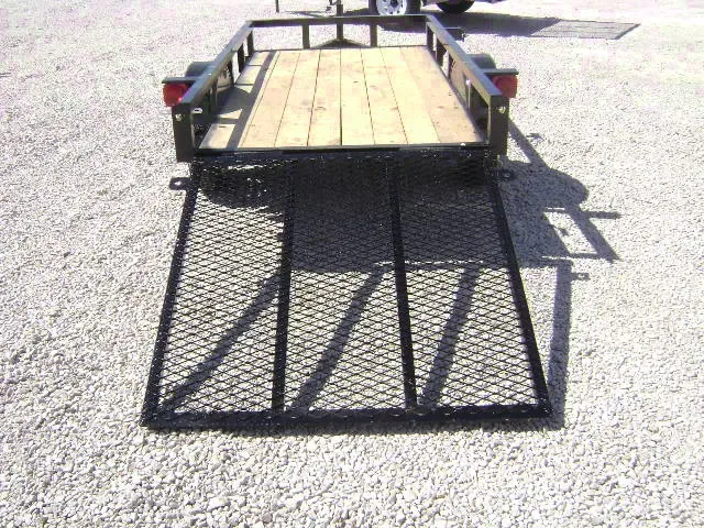 Utility Trailer 8ft w/Bumper Pull Hitch
