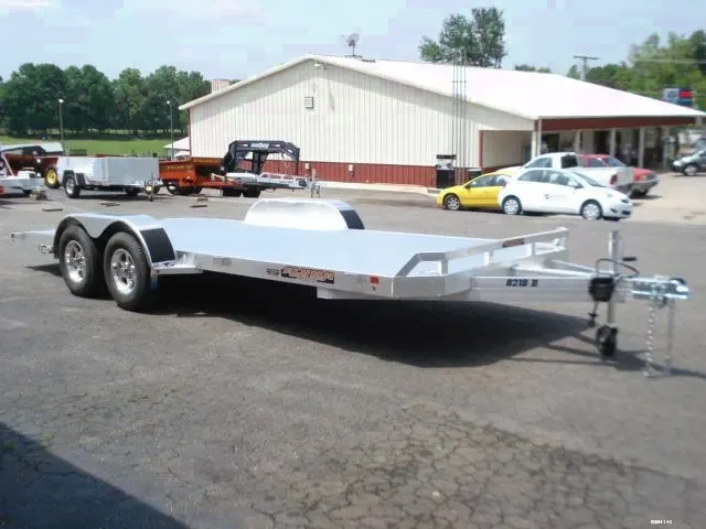 Aluminum 18 ft TA Utility Trailer w/Ramps