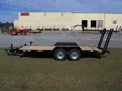 18ft Heavy Duty Tandem 7000lb Axle Equipment Trailer