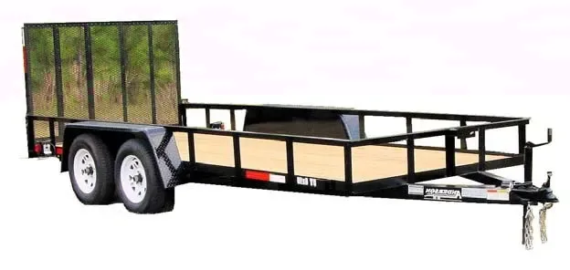 18ft TA Utility Trailer w/Rear Ramp Gate