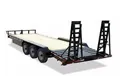 20ft Wood Deck Equipment Trailer
