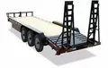 Pintle Hitch 24ft Lowboy Equipment Trailer