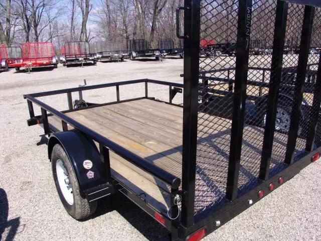 10ft Utility Trailer w/Rear Ramp Gate