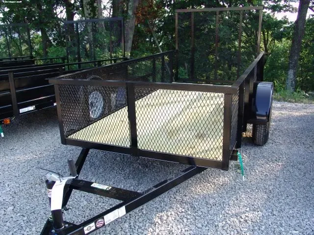 10FT SA High Mesh Side Utility Trailer