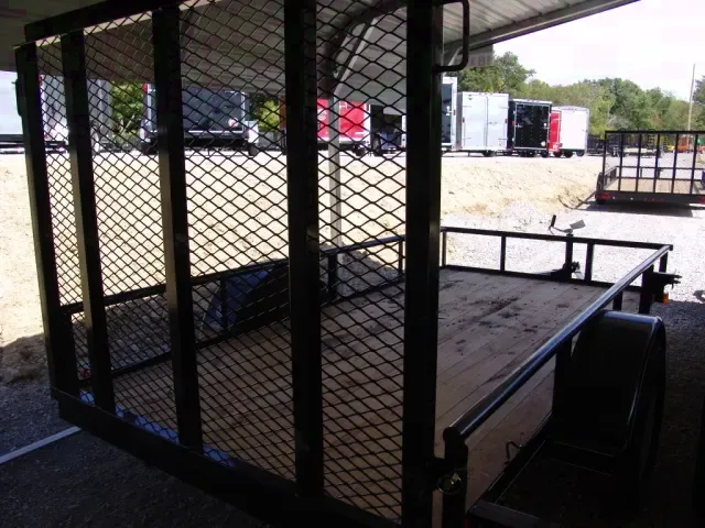 10ft SA Utility Trailer w/Expanded Metal Ramp